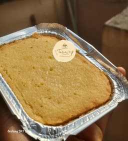 Vanilla foil cake